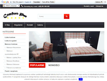 Tablet Screenshot of lozka-hotelowe.pl